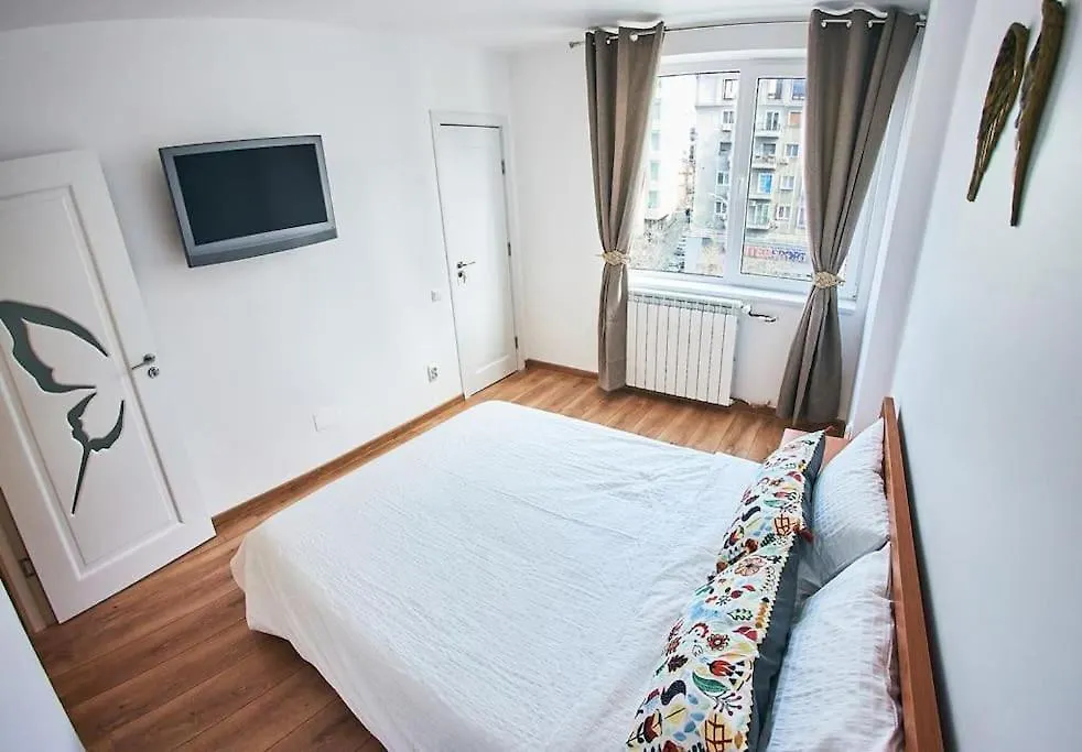 Old Town 2 Beds Panoramic Balcony Appartement Boekarest Roemenië