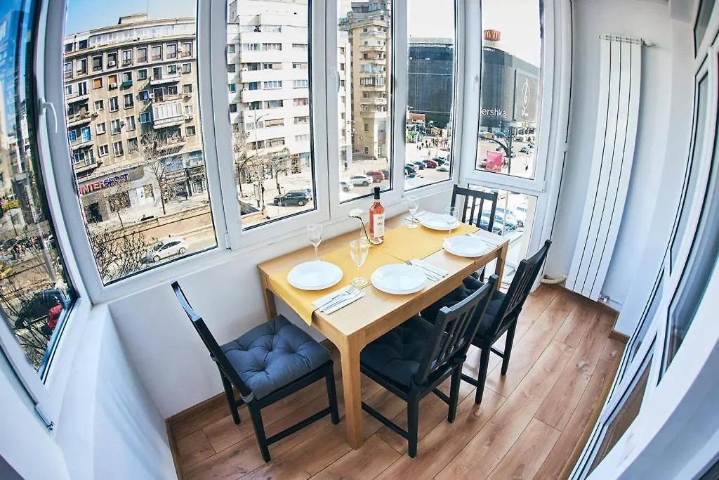 布加勒斯特Old Town 2 Beds Panoramic Balcony公寓 0*, 布加勒斯特